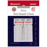 Viking Twin Stretch Needle, 130/705H - 75/11